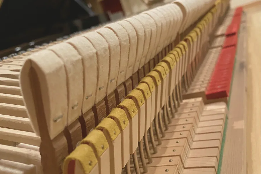 The Pro Piano professional piano service workshop