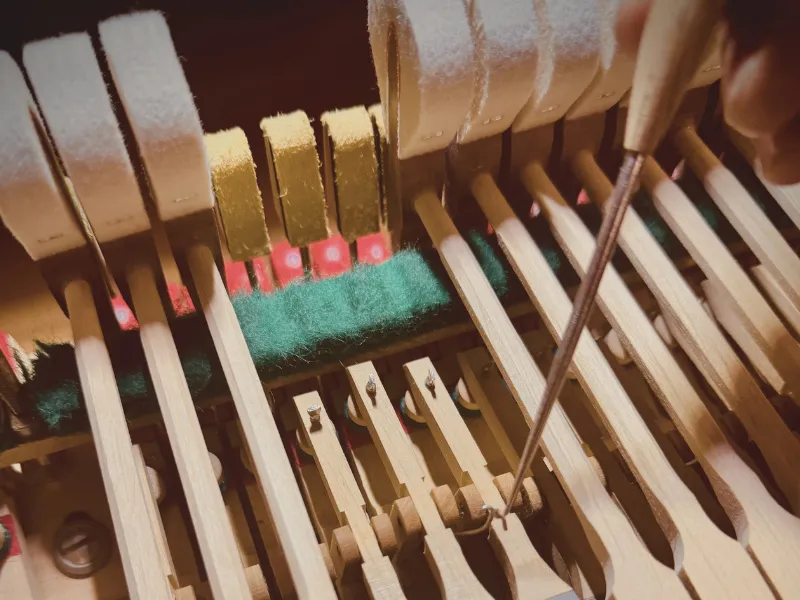 Modern Interior with Piano