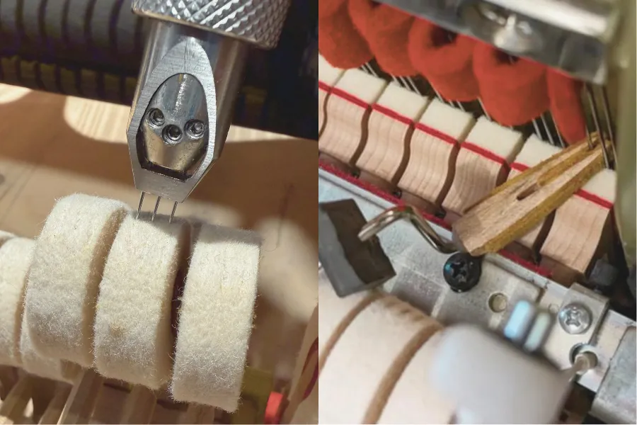 鋼琴全面整修翻新過程